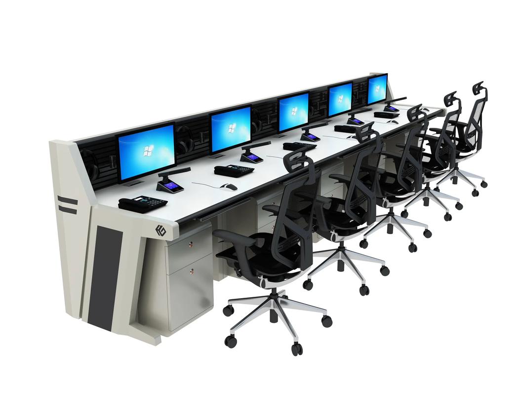 陜西某部控制臺效果圖展示——調(diào)度監(jiān)控操作一體化解決方案